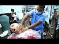 The ultimate indian haircut experience in dubai  head shave and back massage  uae