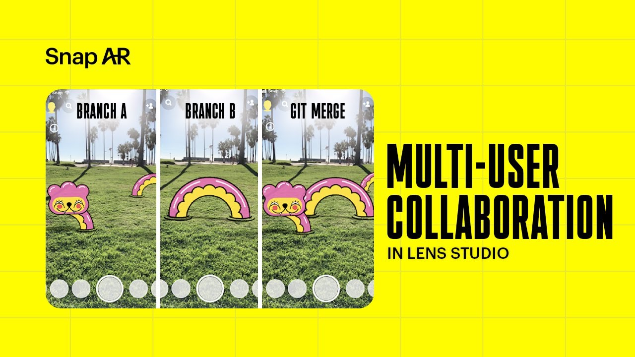 Version Control Support and MultiUser Collaboration in Lens Studio