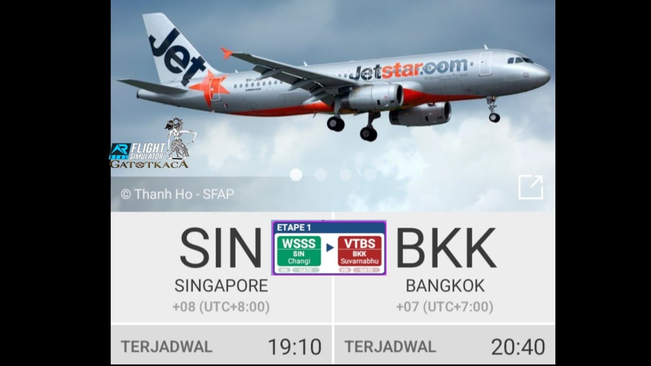 [RFS] Penerbangan Jet Star Airways A320-200 || Real Flight Simulator ...