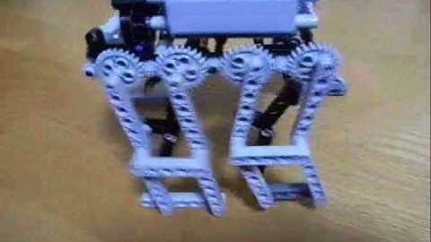Long Stride 4 Legs Robot with Lego Technic 8293 Power Function