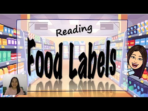 Food Labels Reading Food Labels MAPEH Health Teacher Beth Class TV