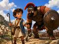 HISTORIAS BIBLICAS PARA NIÑOS ANIMADAS / DAVID Y GOLIAT