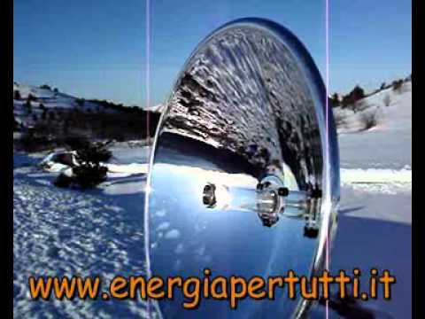 Concentratore Solare Termico SolarBeam 