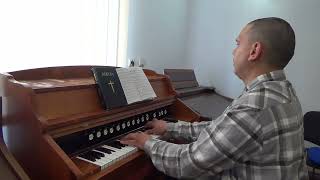 He Set Me Free | Organist Bujor Florin Lucian playing on Romanian Reed Organ Resimi