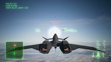 Ace Combat 7 - ADF-11F Superweapon Mod - Helios Marker Demo 1