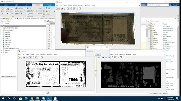 Fake Currency Detection Using Image Processing||Tool used Matlab