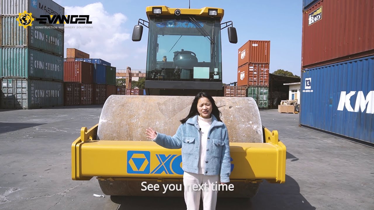 Compact & Powerful: 14 T Single‑Drum XCMG XS143J Vibratory Roller