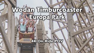 Wodan Timburcoaster at Europa Park | 4K HDR On-Ride POV