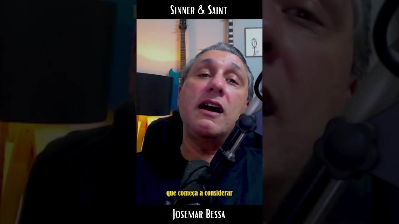 Ansiedade e Oração  | Sinner & Saint - Josemar Bessa #reflexão  #vida #fe