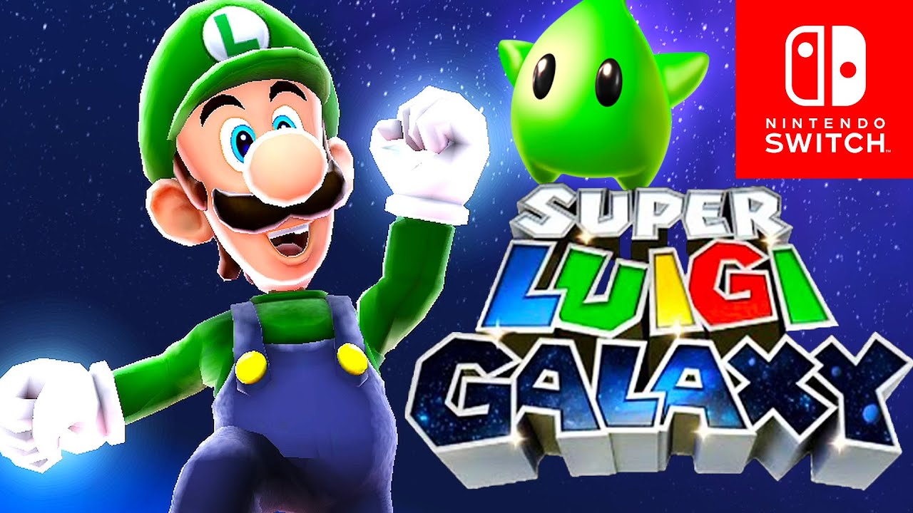 Spring Luigi Super Luigi Galaxy Switch - Full Walkthrough (Super Mario 3D All-Stars ...