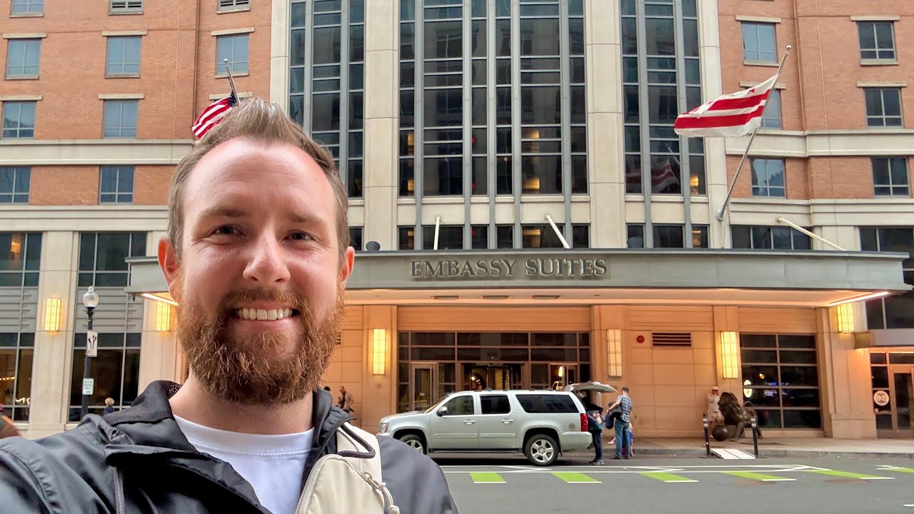 Our Tour of the Embassy Suites Hotel in Downtown Washington DC