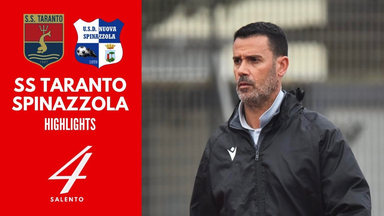Taranto - Nuova Spinazzola 1-1: gol e highlights | Eccellenza Pugliese