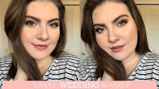 SIMPLE WEDDING MAKEUP TUTORIAL // Libbi Rogers