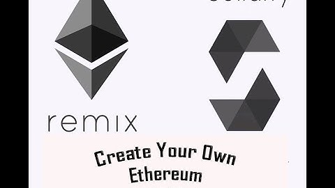 Create and Deploy your own ERC20 and ICO in Solidity and Remix