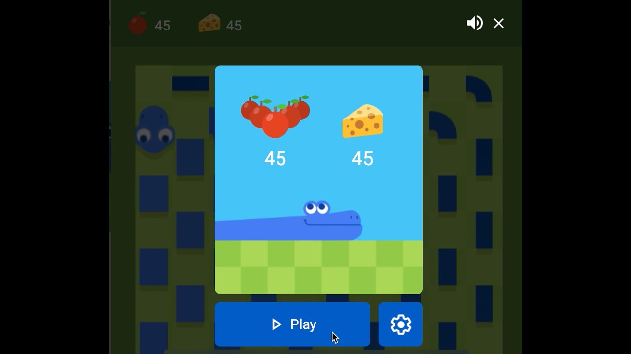 Blender Mode, Google Snake Game Wiki