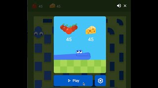 Beating the Snake Game Cheese Mode!!! 45 Apples!! 5x:Small Map:Normal Speed!! Easy Strategy!! #Snake screenshot 4