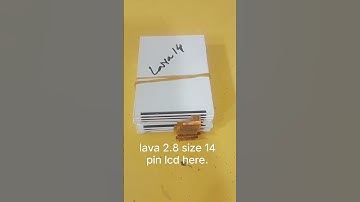 lava 2.8 size 14 pin lcd here.