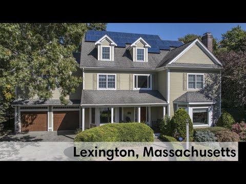 34 Middleby Road, Lexington, MA home video tour