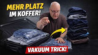 Test – Vakuumbeutel im Praxistest: Mehr Platz im Koffer? #anbiux #vakuum