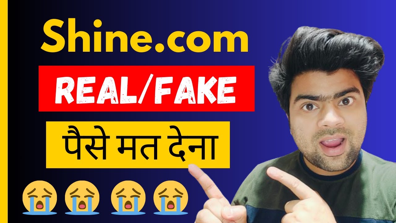Shine.com Real or Fake | Shine.com Review 2024 | Job World