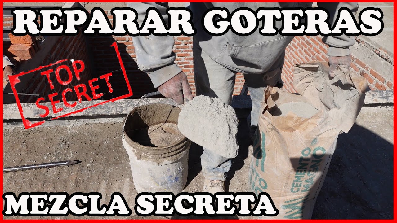 Como reparar goteras para SIEMPRE y FACILITO!!