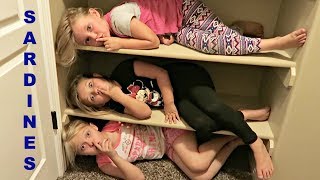 Video thumbnail of "SARDINES IN AN EMPTY HOUSE! | NEW HOUSE HIDE AND SEEK"