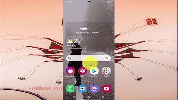 Samsung Galaxy S20 : How to enable or disable Don