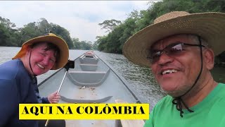 COLOMBIA É PERIGOSO FILMAR MAS O LUGAR É LINDO DEMAIS | RIOS PUTUMAYO E SAN JUAN FLORESTA AMAZONICA