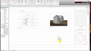 Autodesk revit architecture 2010 - Completion of sheets and print preparation 03