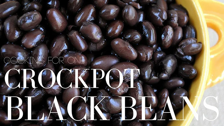 HOW TO MAKE BLACK BEANS PERFECT EVERY TIME | Slow ...