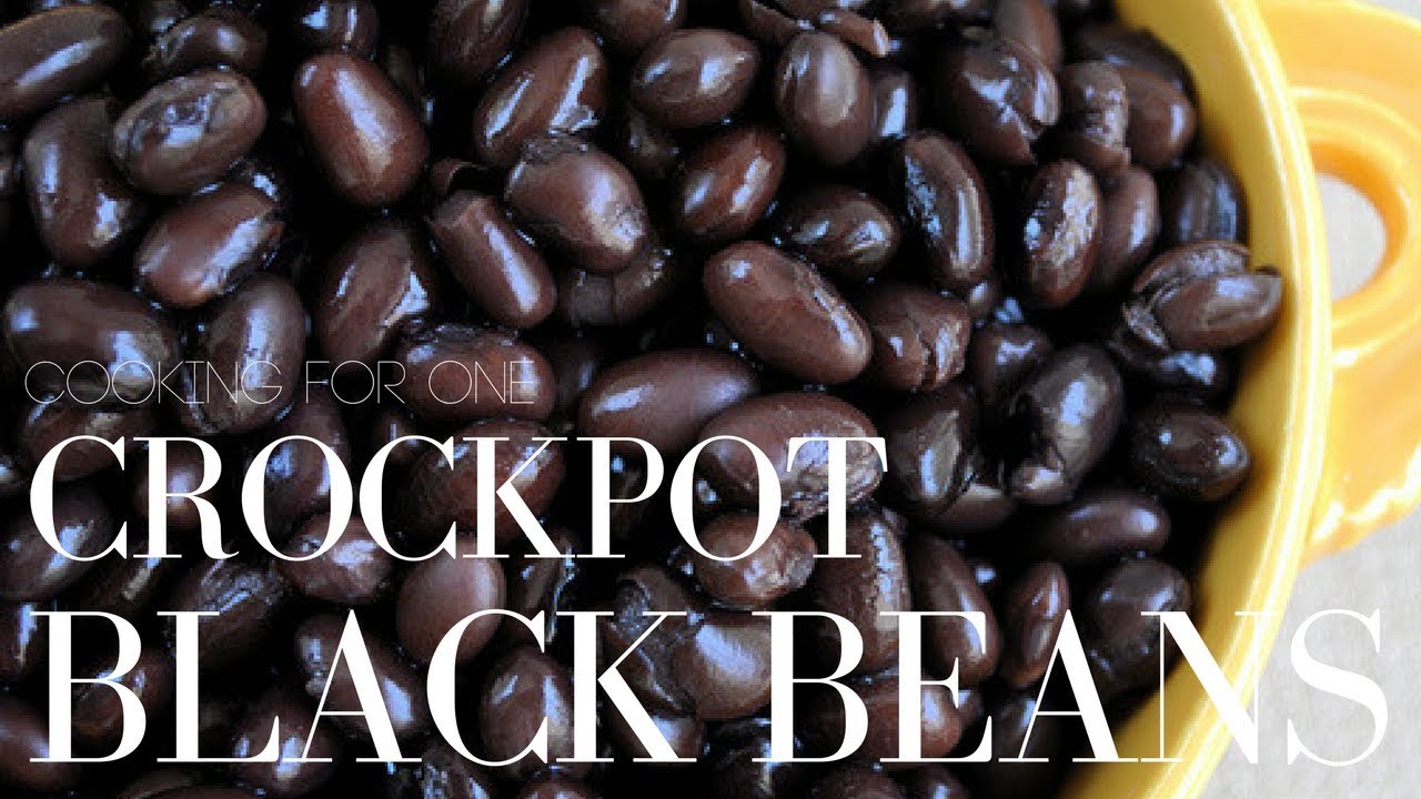 The BEST Slow Cooker Black Beans - The Natural Nurturer
