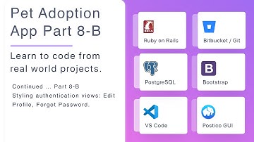 Pet Adoption App - Part 8 B - With Rails, continue styling auth views