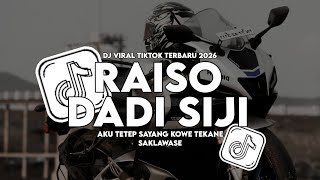 DJ AKU TETEP SAYANG KOWE TEKANE SAKLAWASE RAISO DADI SIJI VIRAL TIKTOK TERBARU 2026 SLOW FULL BASS