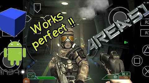 Área 51 on Android with Aethersx2  v 1.5 -  PS2 Game Works perfect