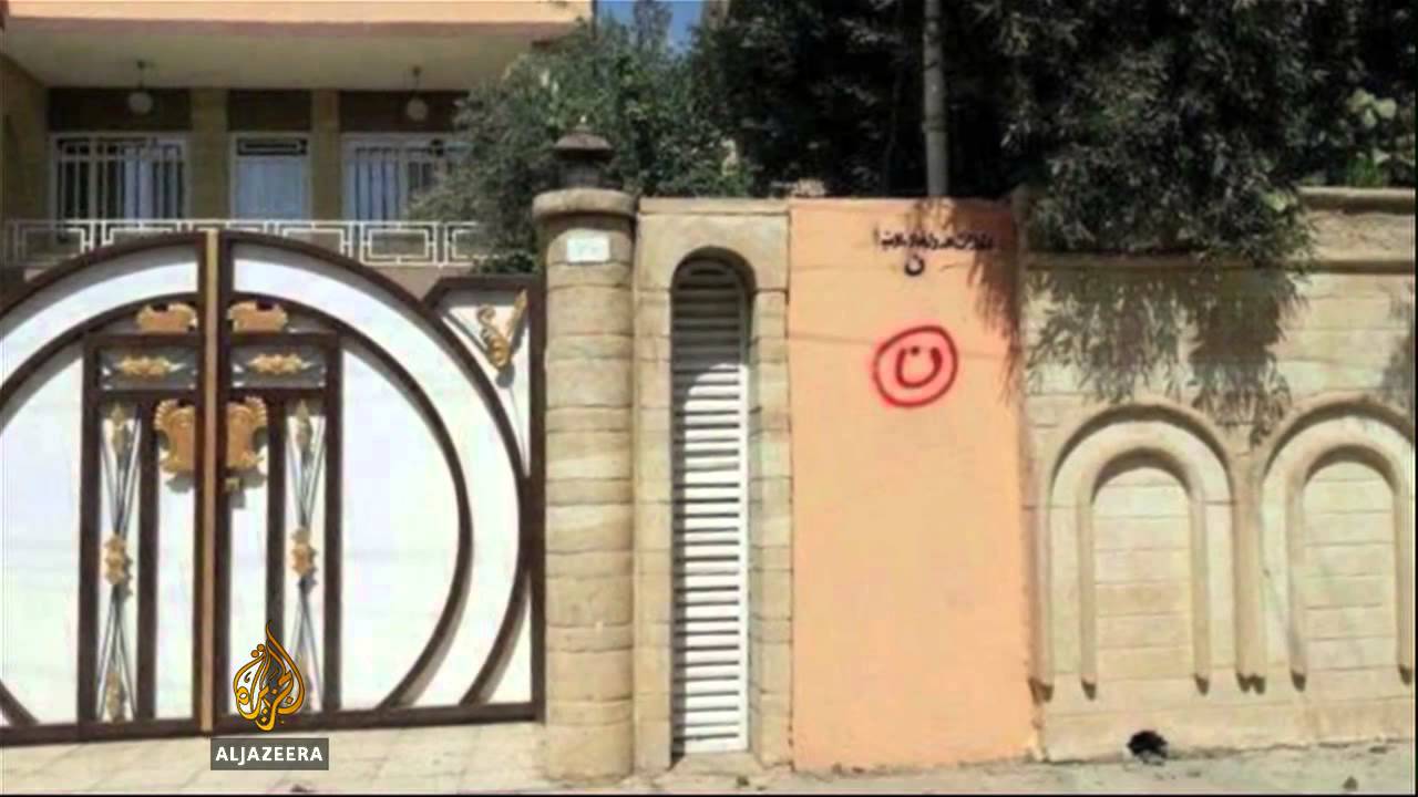 أُمر المسيحيون العراقيون بمغادرة الموصل