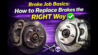 Brake Job Basics: How to Replace Brakes the RIGHT Way