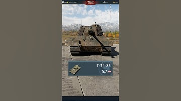 How to Destroy Tiger II with IS-1 or T-34-85 #shorts #warthunder #t3485
