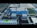 Балаклавская и Таврическая ТЭС в Крыму — видео с беспилотника