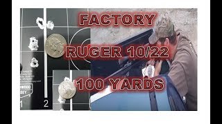 Ruger 10/22 Factory 1MOA Accuracy @100yd?