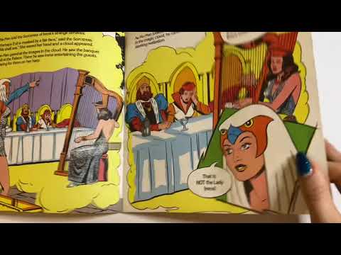 ASMR Masters of the Universe “Mask of Evil” Golden Book Whispering Soft Spoken Reading