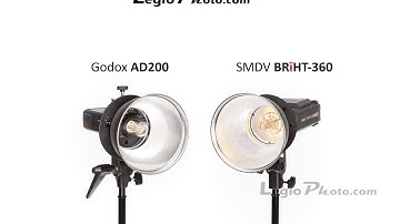 SMDV BRiHT-360 vs Godox AD200 vs Godox AD360 ...