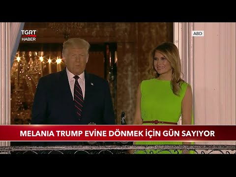 Video: Melania Trump'ın tarzı - çöpten saygıya ve utangaçlığa; dakiklik