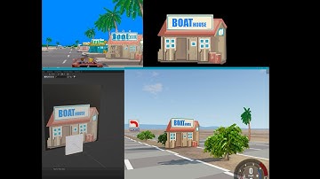 Making a simple billboard in Blender for BeamNG - Track Asset