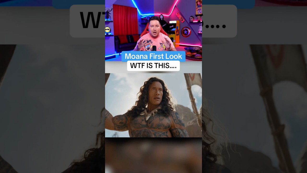 This Looks AWFUL Moana First Look