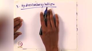 Carbonylation Reaction [1. Hydroformylation 2. Hydrocarbox...... #swayamprabha #CH37SP