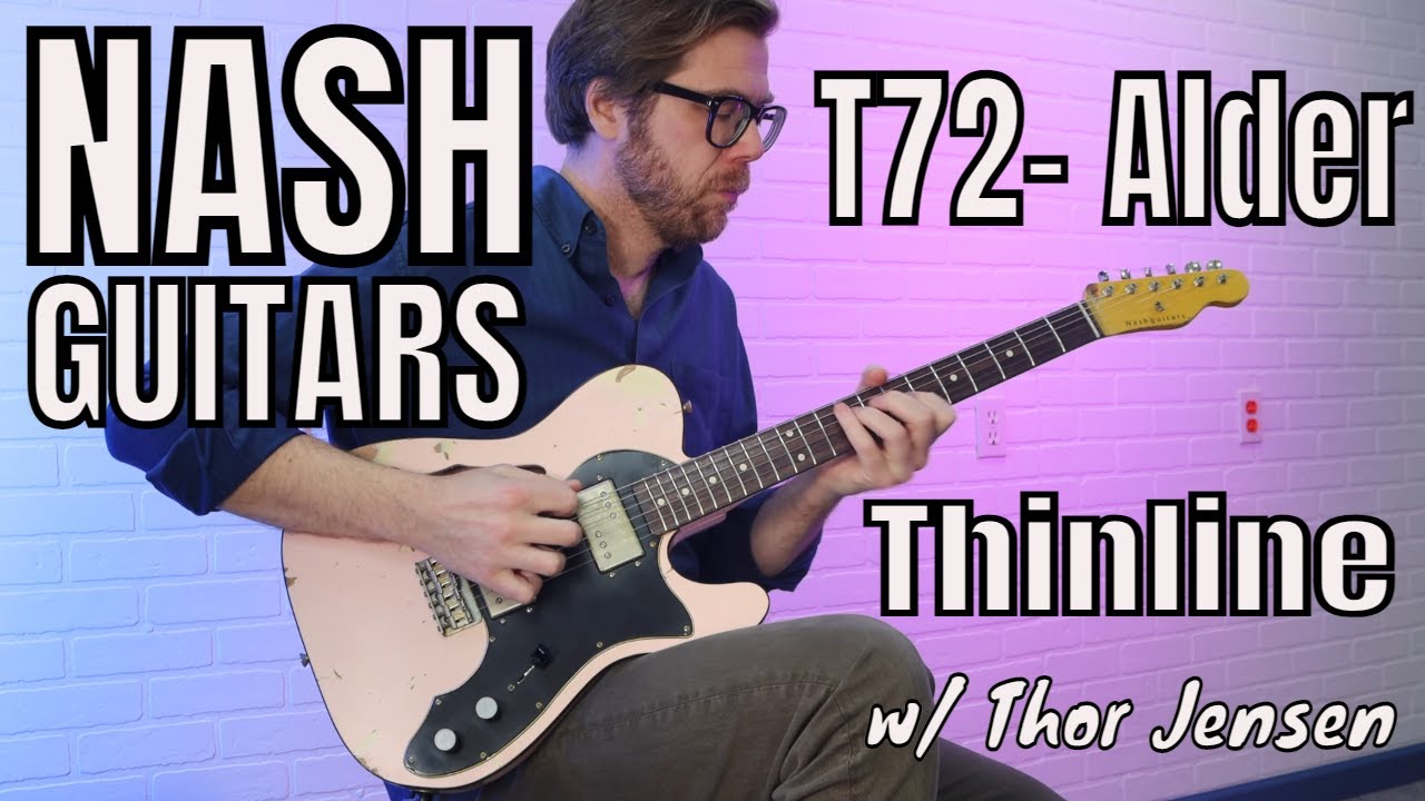 Nash T72 DoubleBound Shell Pink Heavy Relic w/ Thor Jensen at Collar