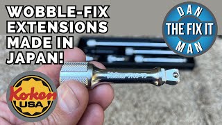 Ko-ken Wobble Fix Extensions // Unboxing and Quick Tool Comparison // Koken Japan Tools Kokenusa.com