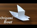How to make a paper boat that floats diy origami boat with sail