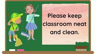 New Normal Classroom Rules