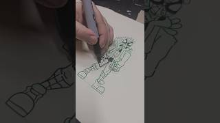 Any request for female Comic characters? #art #drawing #inkdrawing #artshorts #fyp #artist